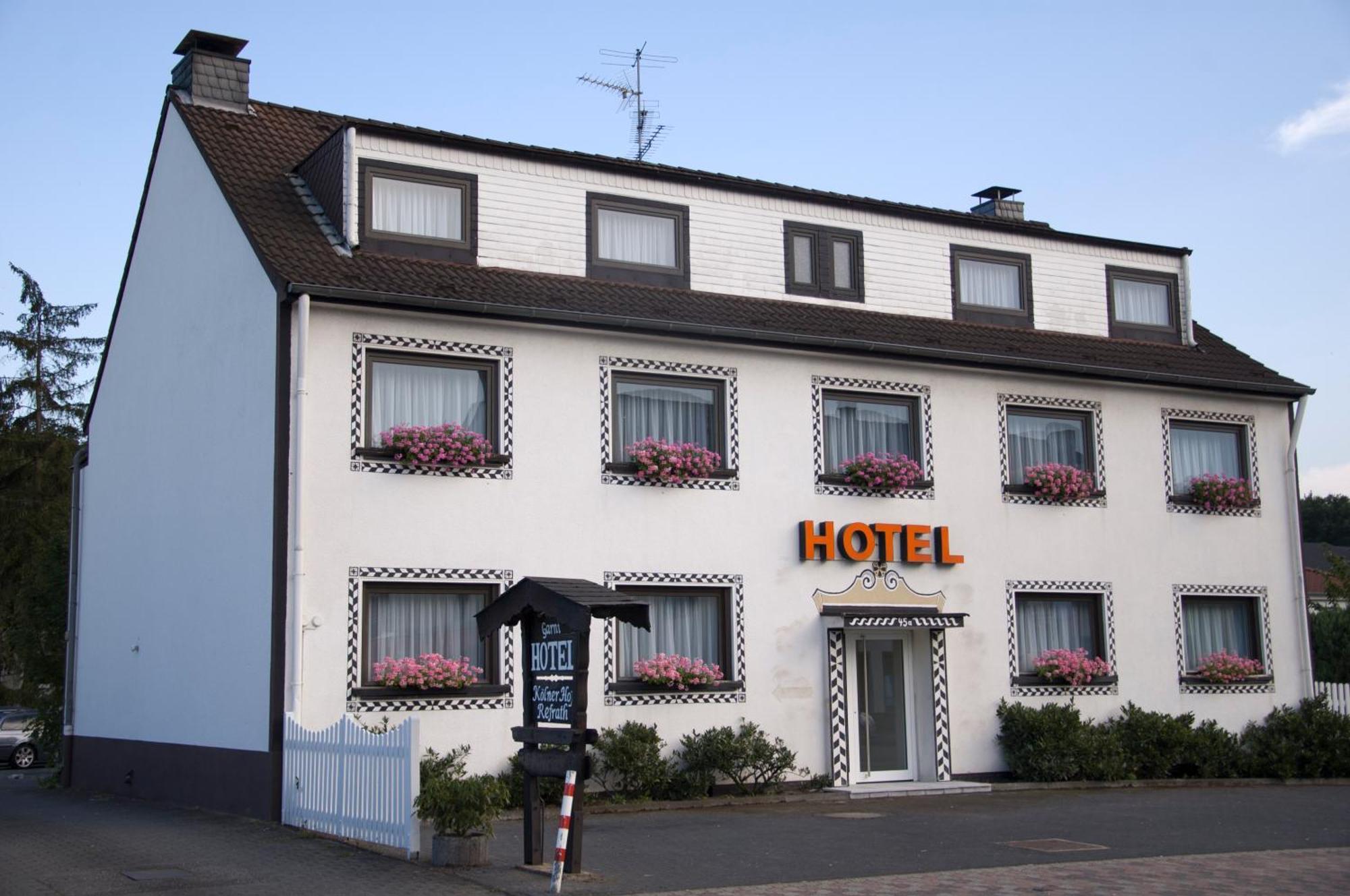 Hotel Koelner Hof Refrath Bergisch Gladbach Exterior foto